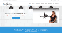 Desktop Screenshot of frenchstudio.sg