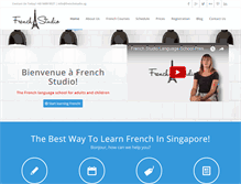 Tablet Screenshot of frenchstudio.sg